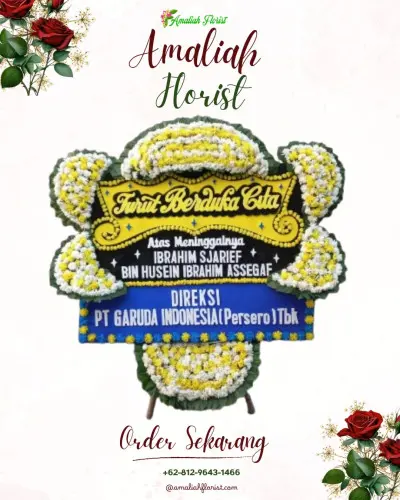 Papan Bunga Duka di Cihuni